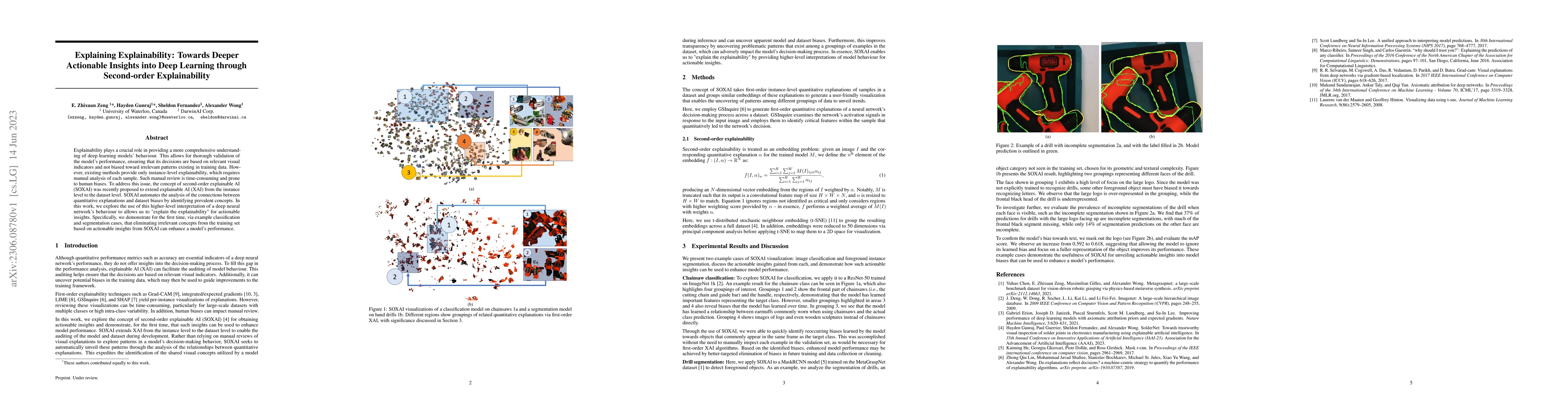 Thumbnail for Explaining Explainability: Towards Deeper Actionable Insights into Deep
  Learning through Second-order Explainability