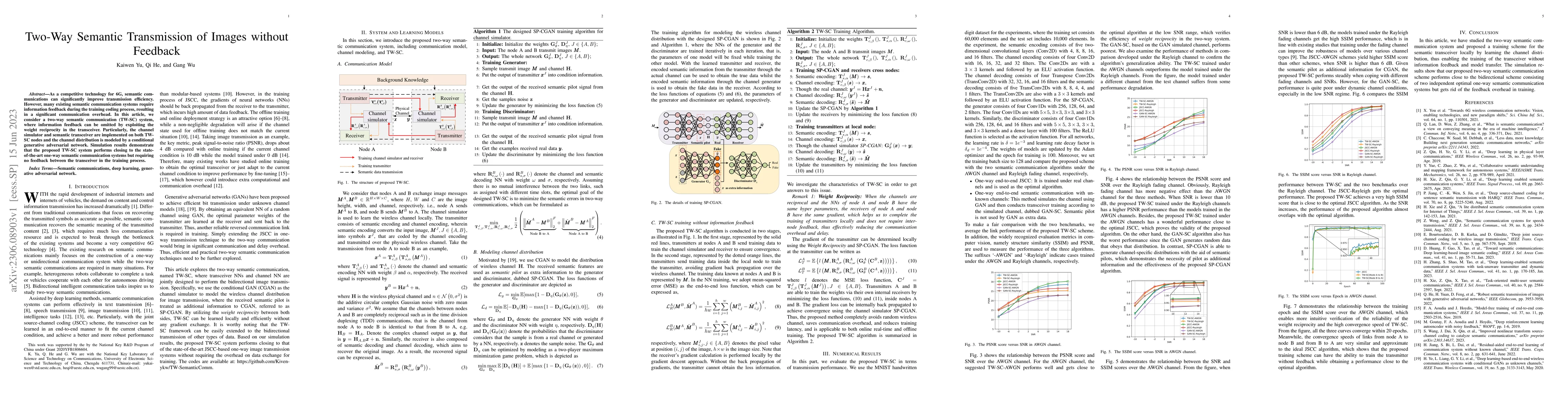 Thumbnail for Two-Way Semantic Transmission of Images without Feedback