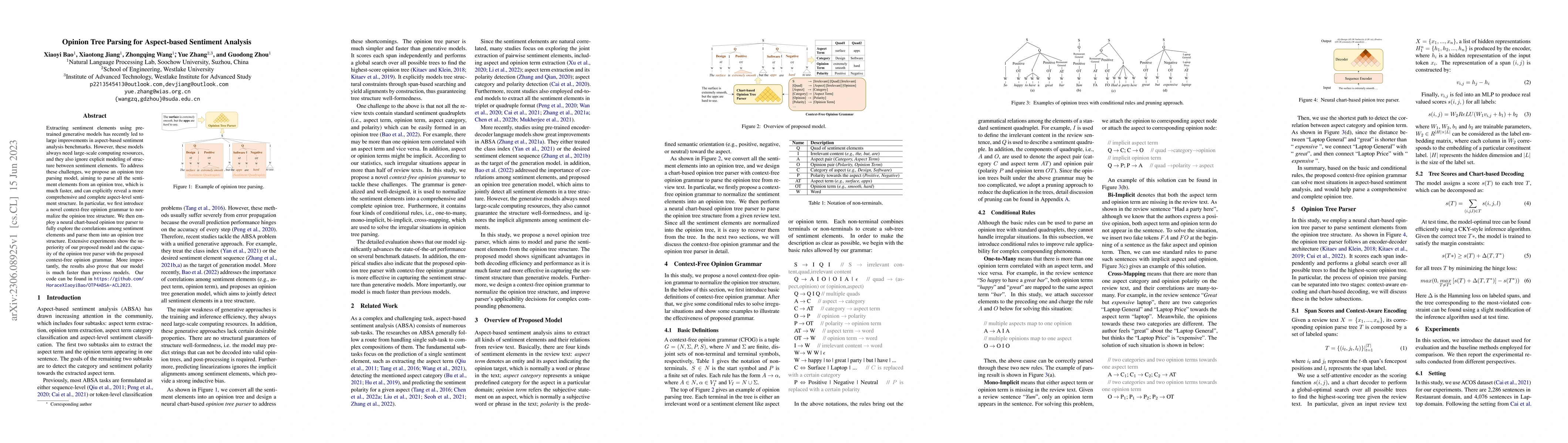Thumbnail for Opinion Tree Parsing for Aspect-based Sentiment Analysis
