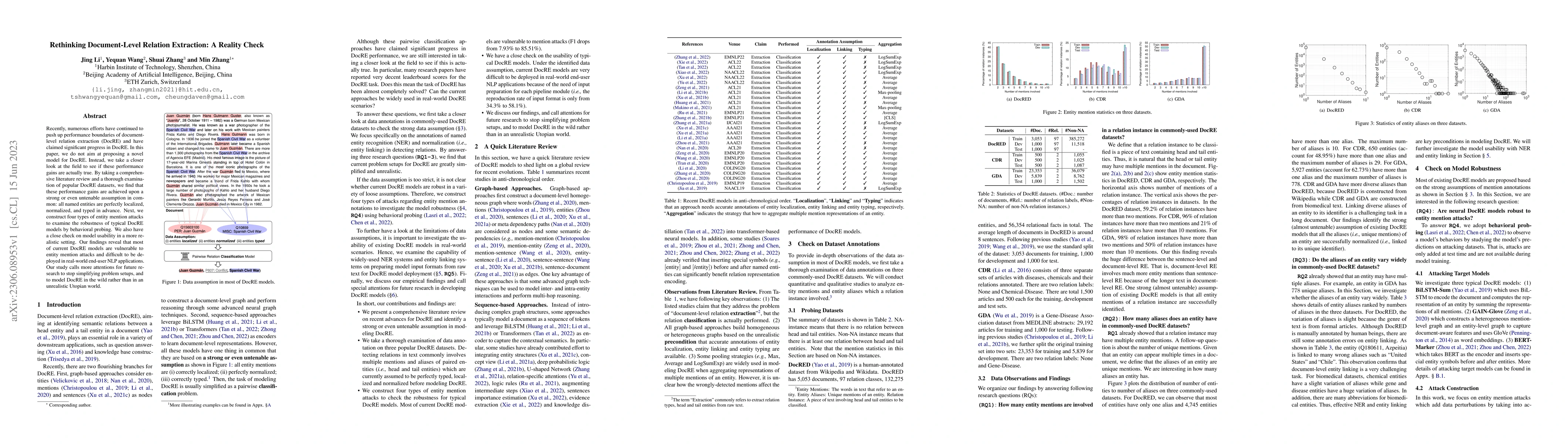 Thumbnail for Rethinking Document-Level Relation Extraction: A Reality Check