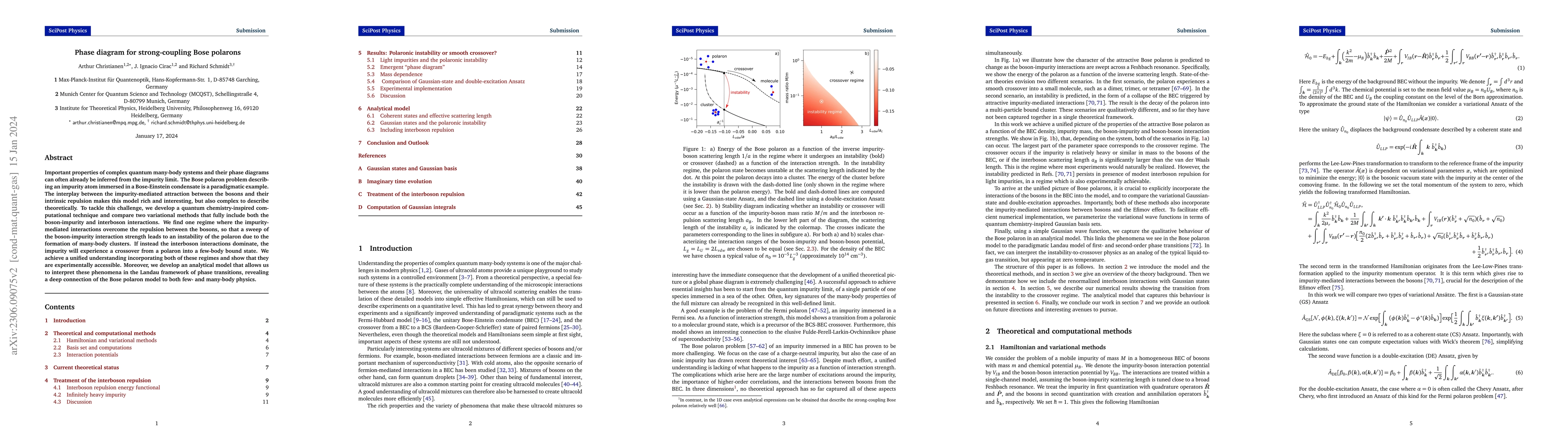 Thumbnail for Phase diagram for strong-coupling Bose polarons