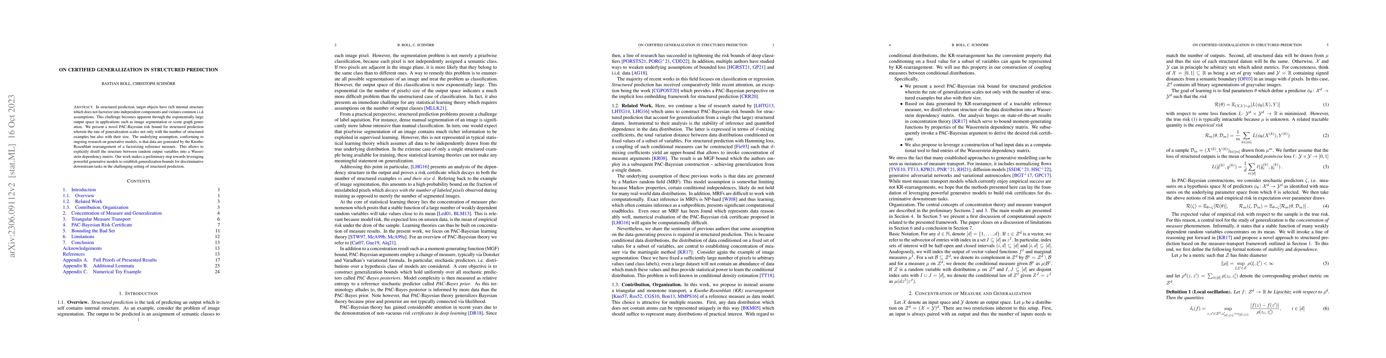 Thumbnail for On Certified Generalization in Structured Prediction