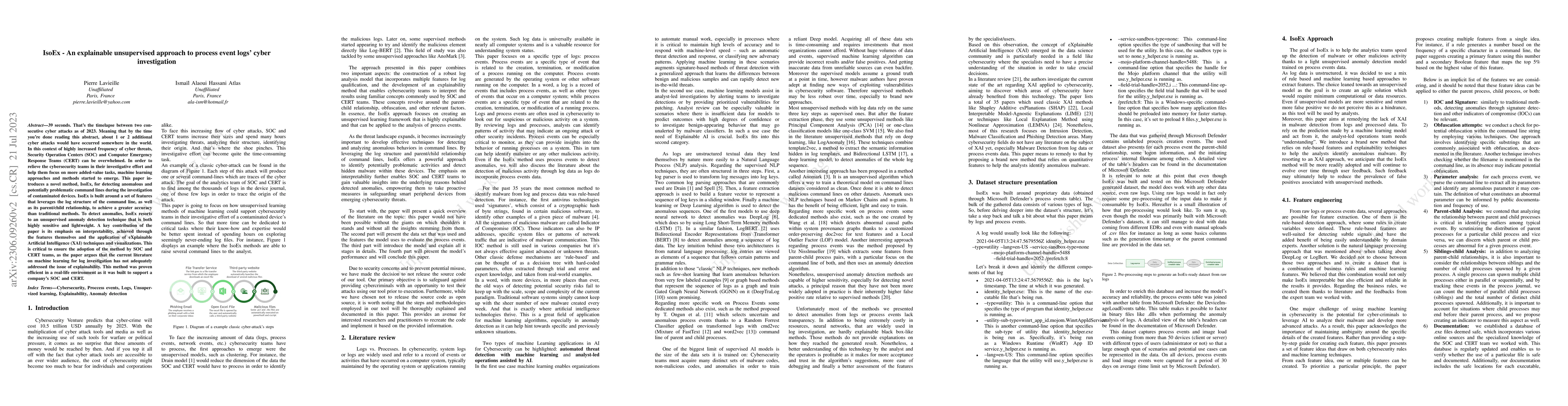 Thumbnail for IsoEx: an explainable unsupervised approach to process event logs cyber
  investigation