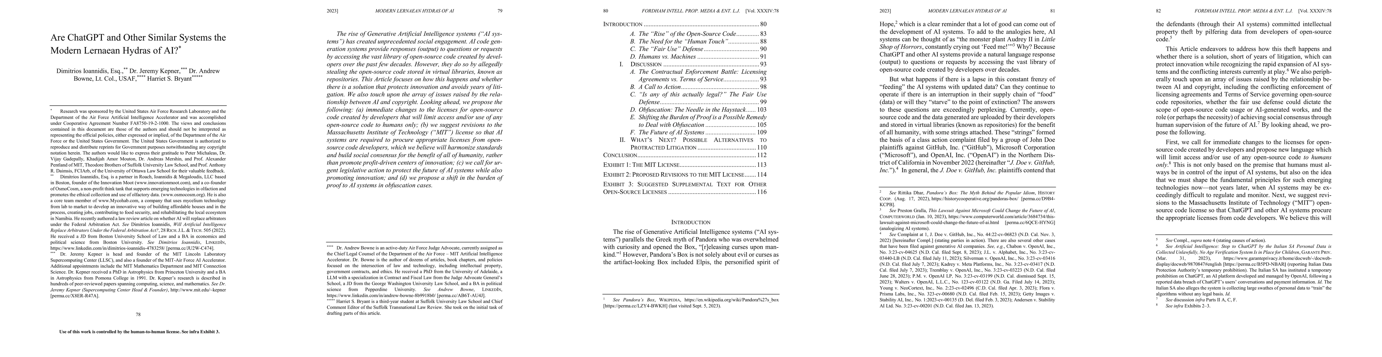 Thumbnail for Are ChatGPT and Other Similar Systems the Modern Lernaean Hydras of AI?