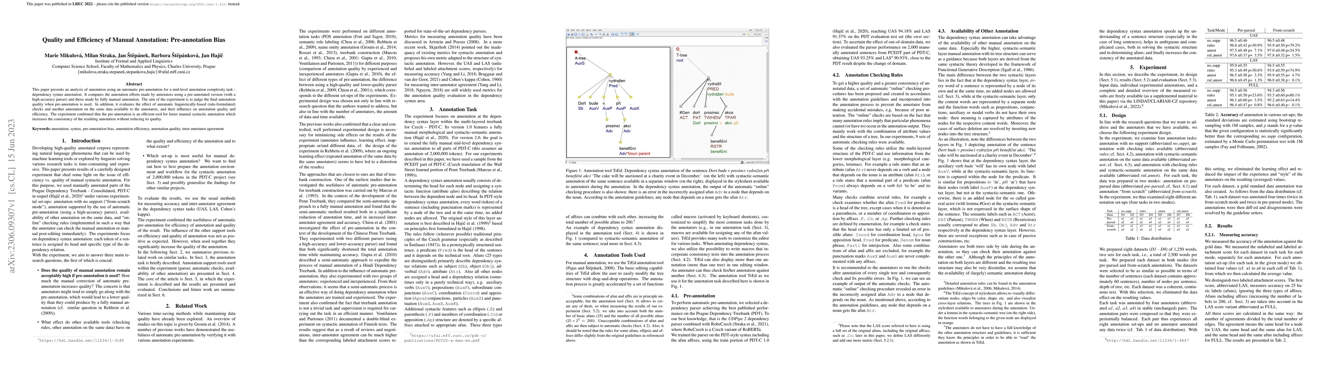 Thumbnail for Quality and Efficiency of Manual Annotation: Pre-annotation Bias