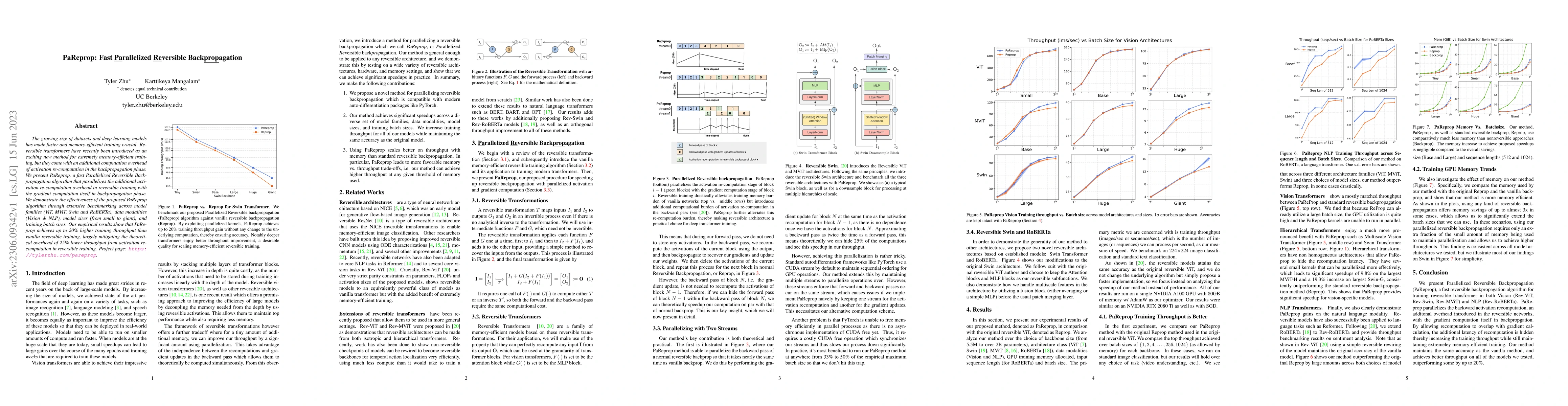 Thumbnail for PaReprop: Fast Parallelized Reversible Backpropagation