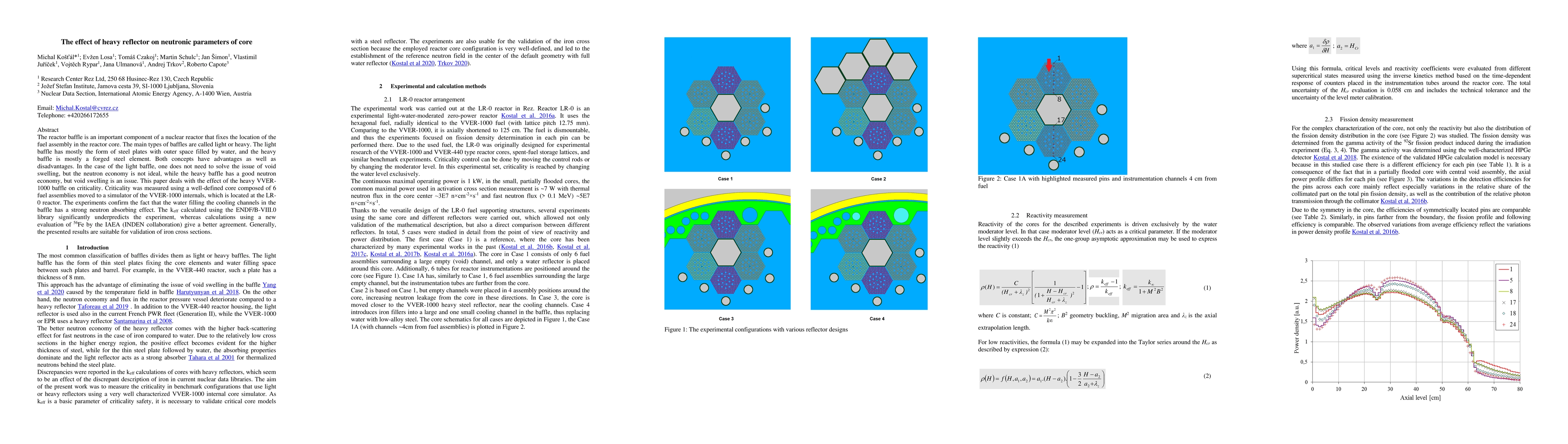 Thumbnail for The effect of heavy reflector on neutronic parameters of core