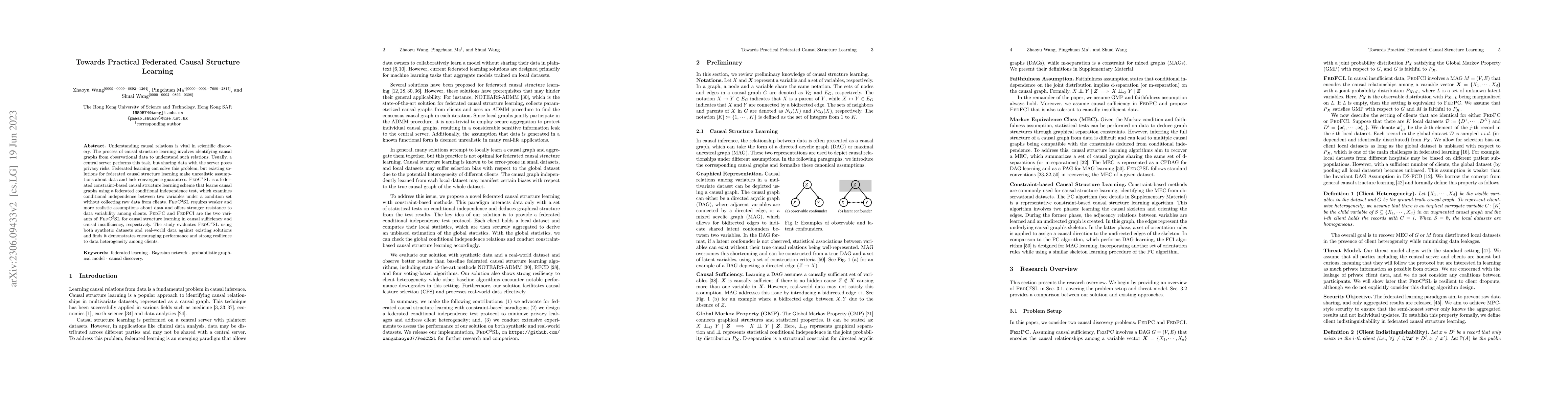 Thumbnail for Towards Practical Federated Causal Structure Learning