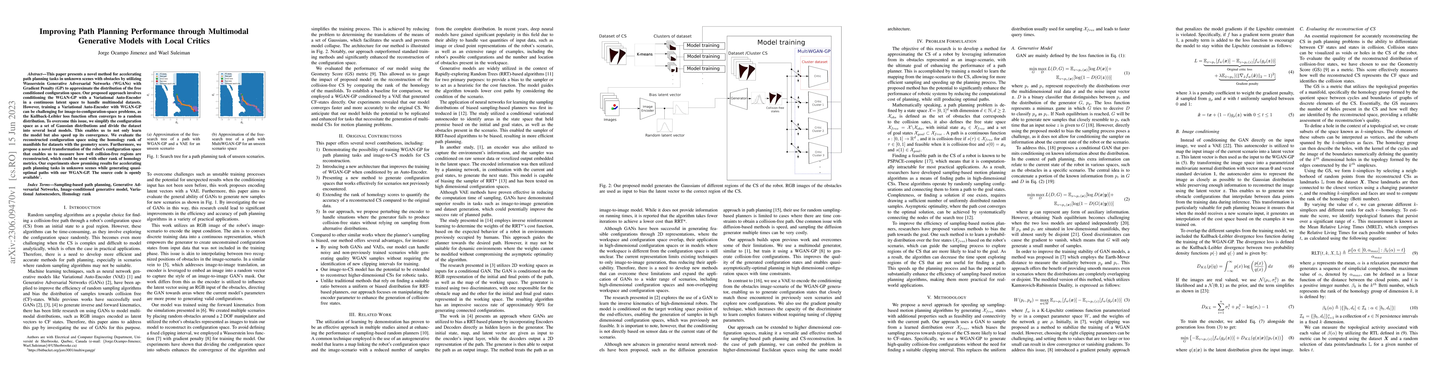 Thumbnail for Improving Path Planning Performance through Multimodal Generative Models
  with Local Critics