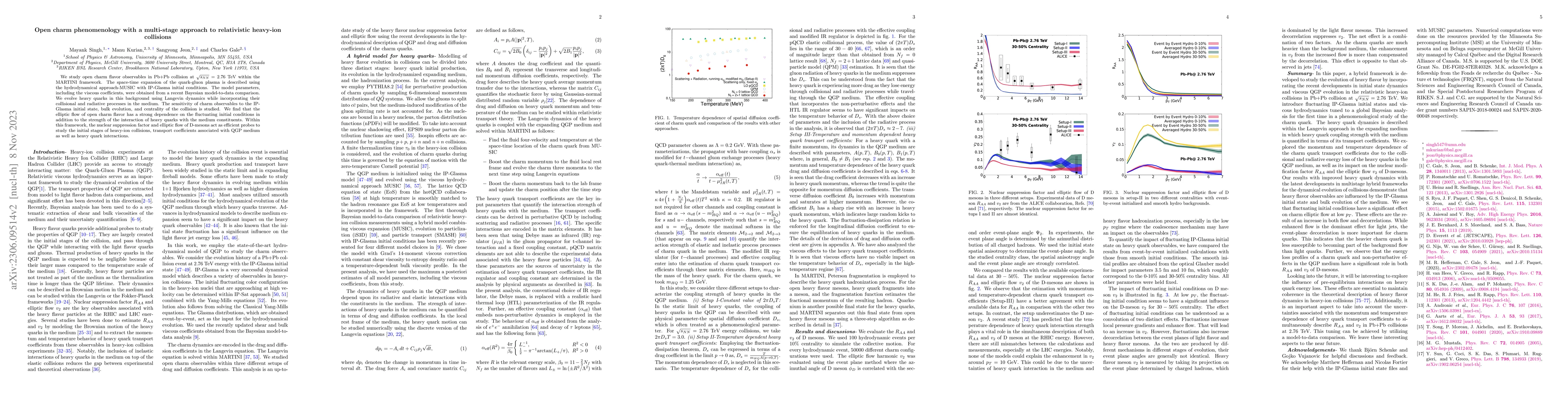 Thumbnail for Open charm phenomenology with a multi-stage approach to relativistic
  heavy-ion collisions
