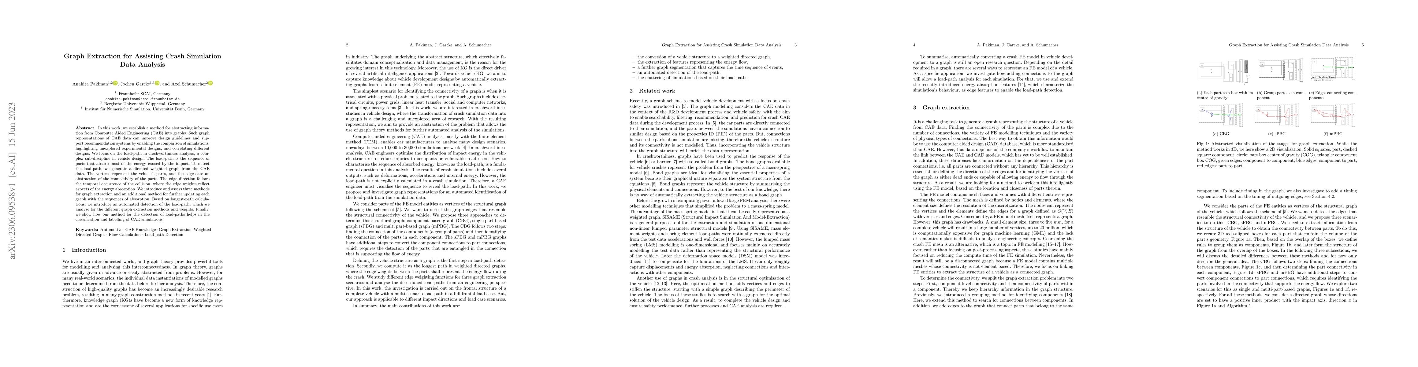 Thumbnail for Graph Extraction for Assisting Crash Simulation Data Analysis