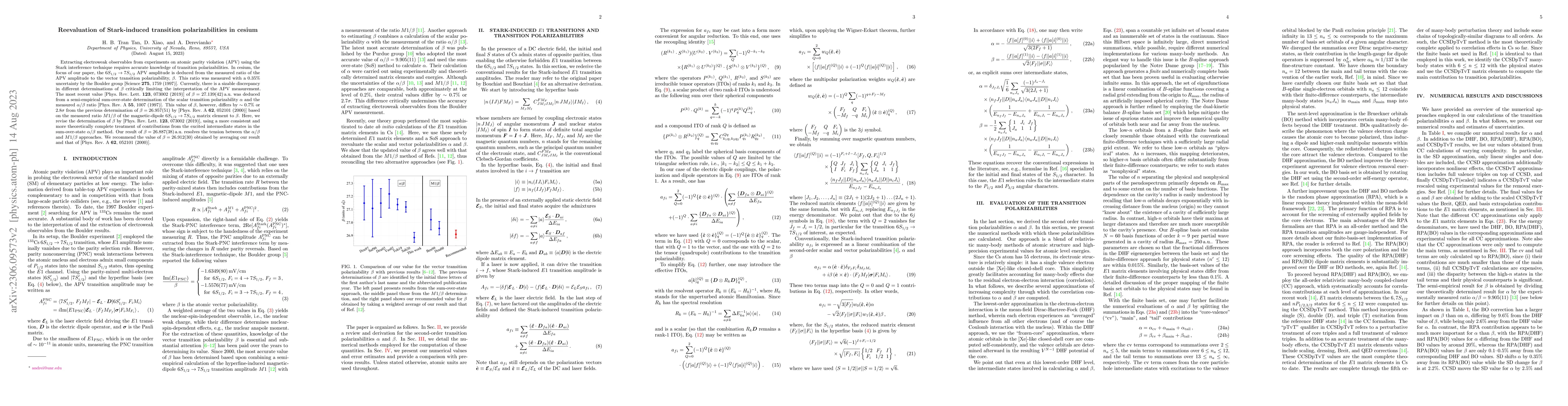 Thumbnail for Reevaluation of Stark-induced transition polarizabilities in cesium