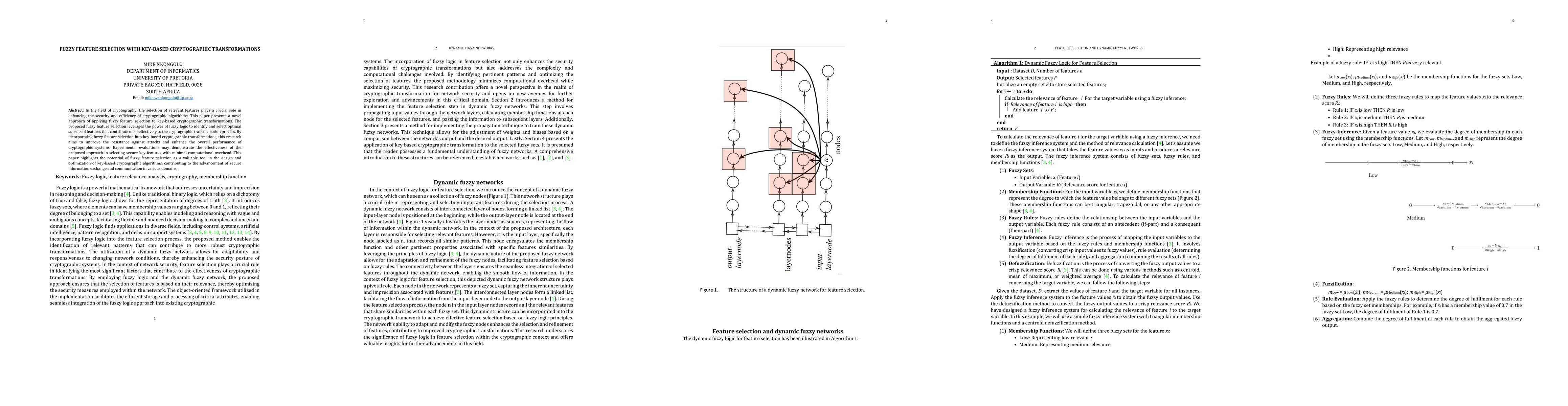 Thumbnail for Fuzzy Feature Selection with Key-based Cryptographic Transformations