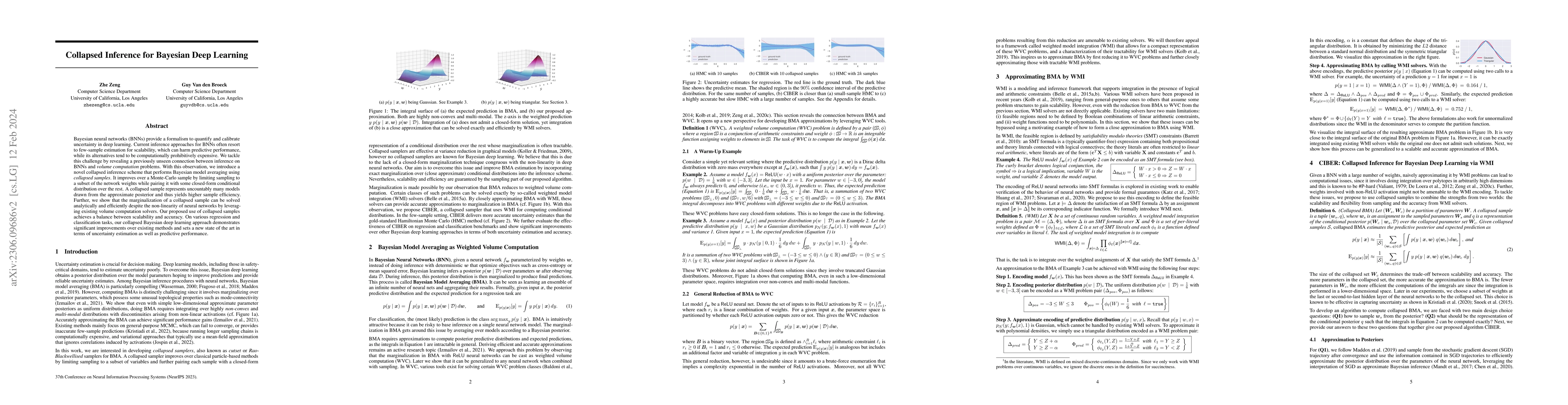Thumbnail for Collapsed Inference for Bayesian Deep Learning