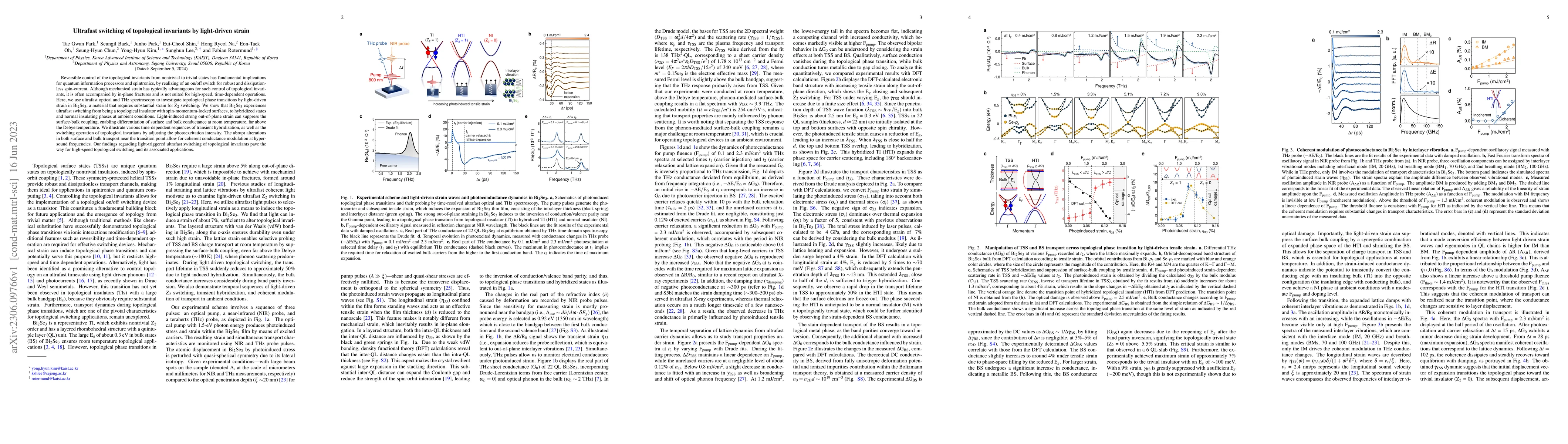 Thumbnail for Ultrafast switching of topological invariants by light-driven strain