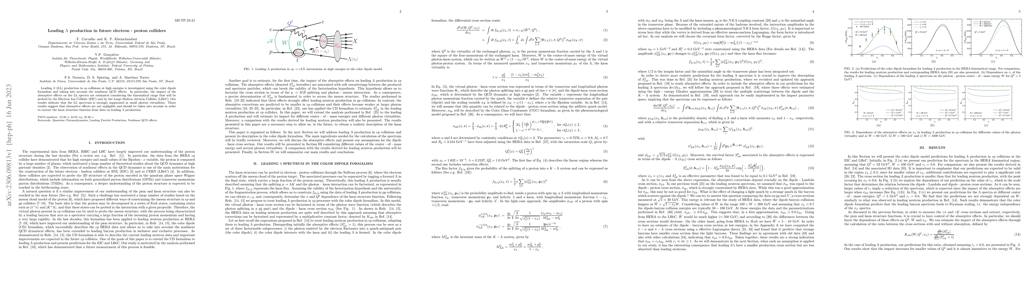 Thumbnail for Leading $\Lambda$ production in future electron-proton colliders
