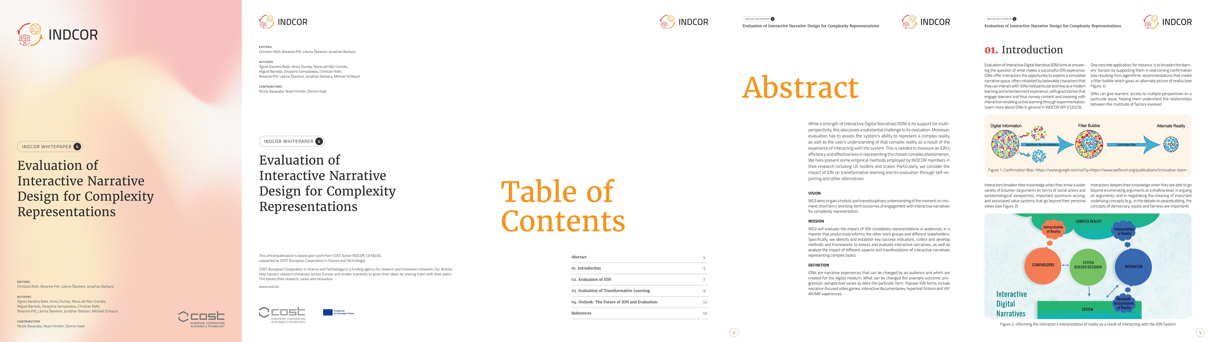 Thumbnail for INDCOR white paper 4: Evaluation of Interactive Narrative Design For
  Complexity Representations