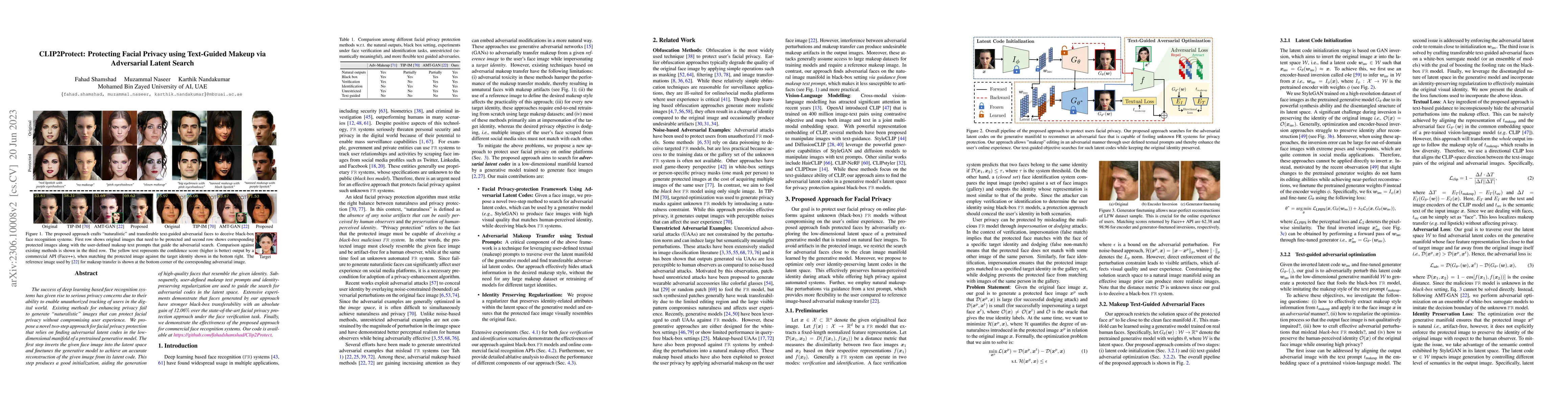 Thumbnail for CLIP2Protect: Protecting Facial Privacy using Text-Guided Makeup via
  Adversarial Latent Search