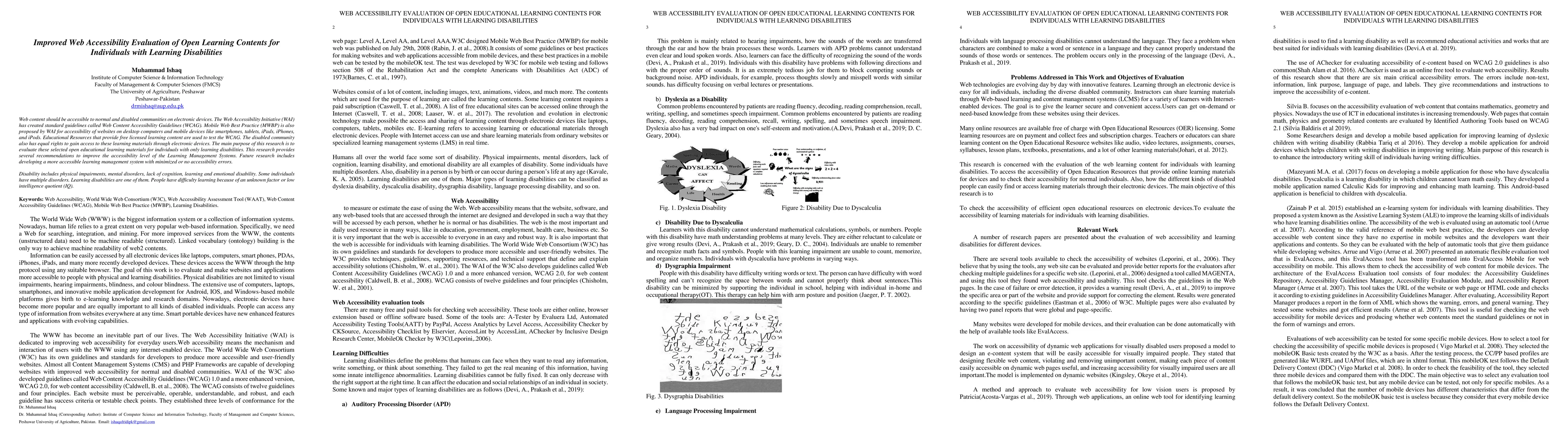 Thumbnail for Improved Web Accessibility Evaluation of Open Learning Contents for
  Individuals with Learning Disabilities