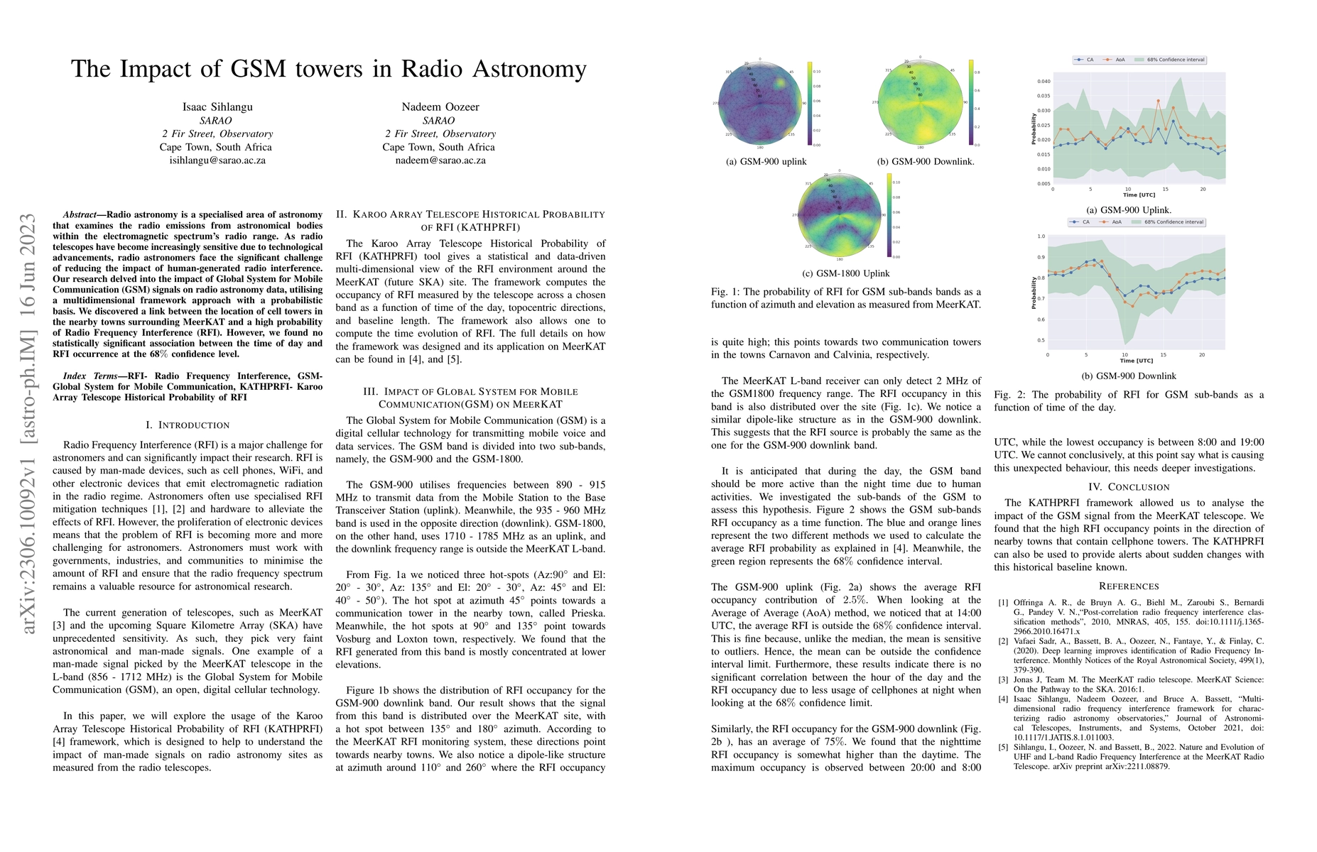 Thumbnail for The Impact of GSM towers in Radio Astronomy