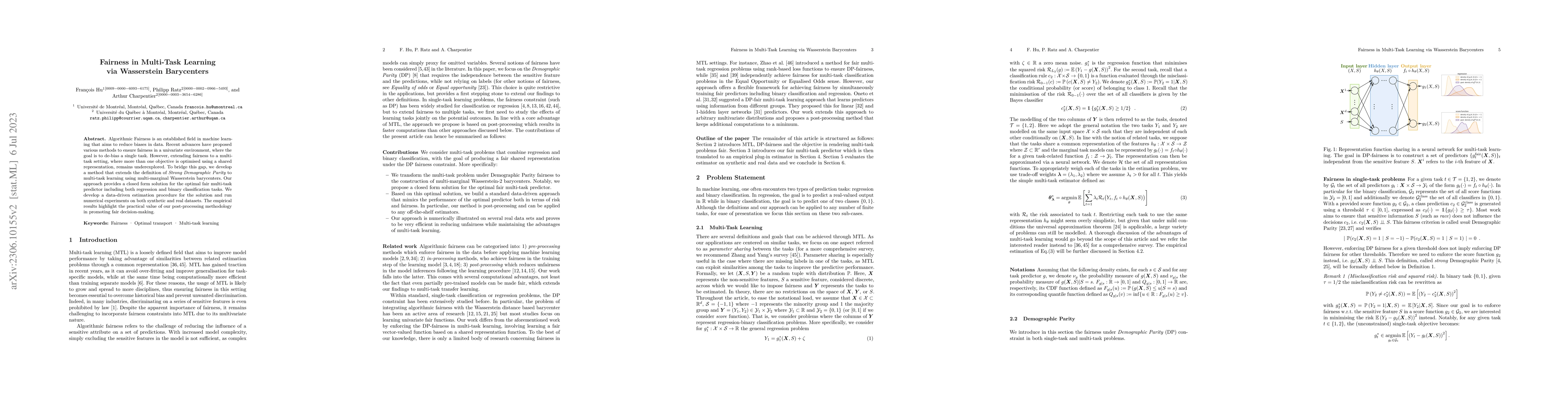 Thumbnail for Fairness in Multi-Task Learning via Wasserstein Barycenters