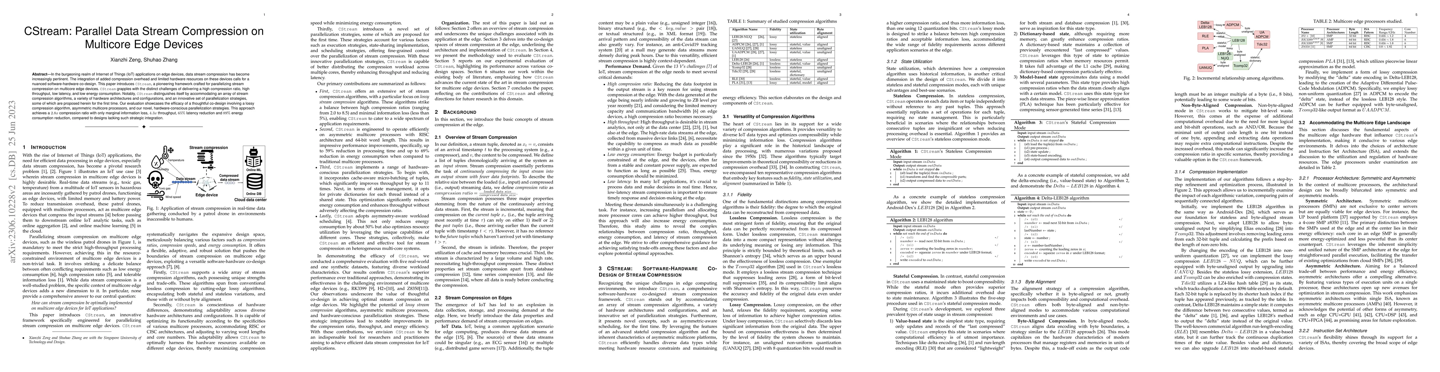 Thumbnail for CStream: Parallel Data Stream Compression on Multicore Edge Devices