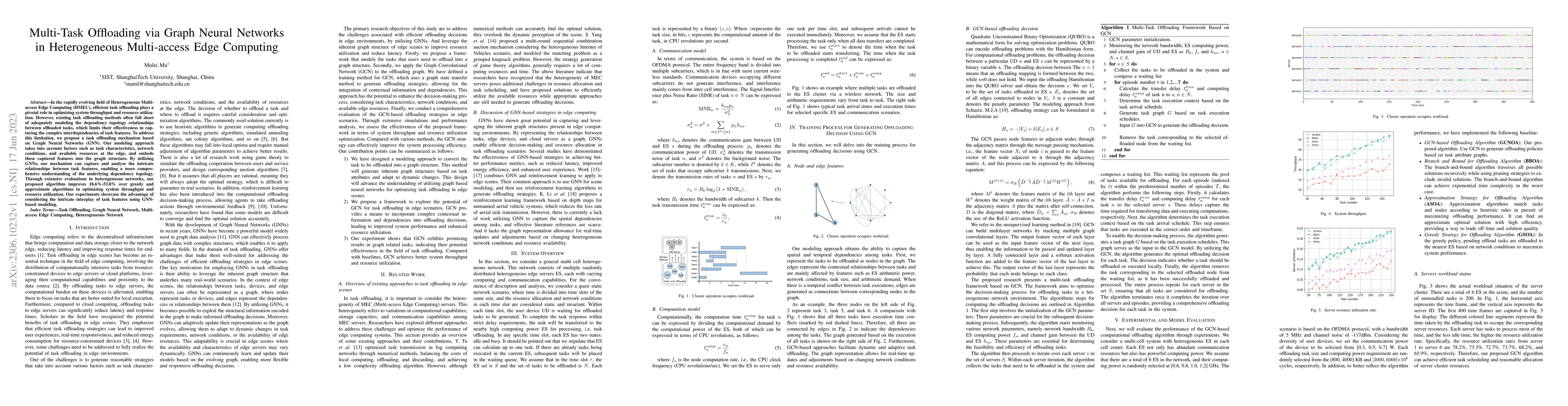 Thumbnail for Multi-Task Offloading via Graph Neural Networks in Heterogeneous
  Multi-access Edge Computing