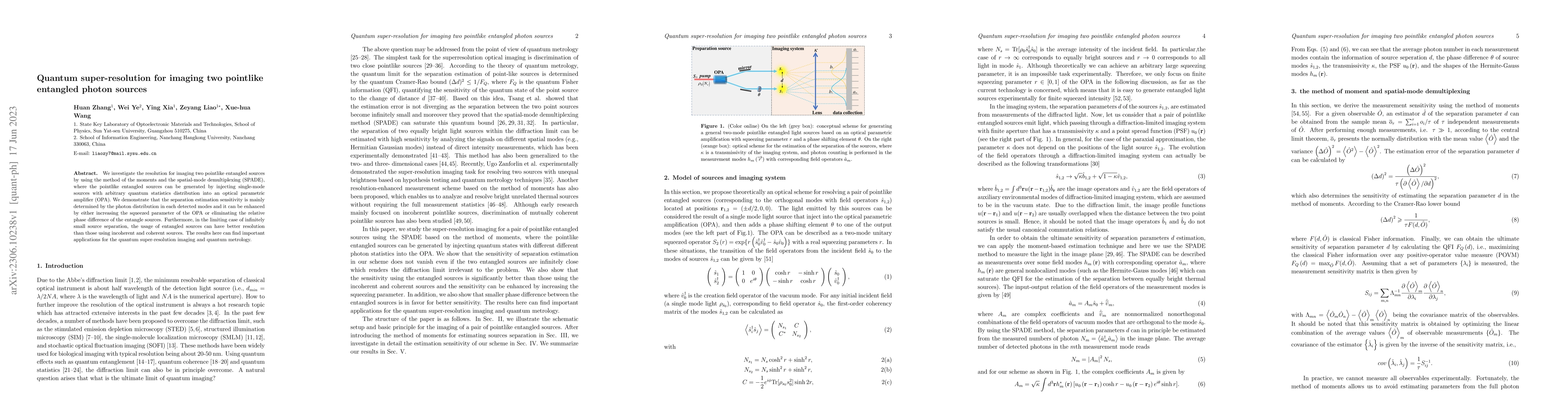 Thumbnail for Quantum super-resolution for imaging two pointlike entangled photon
  sources