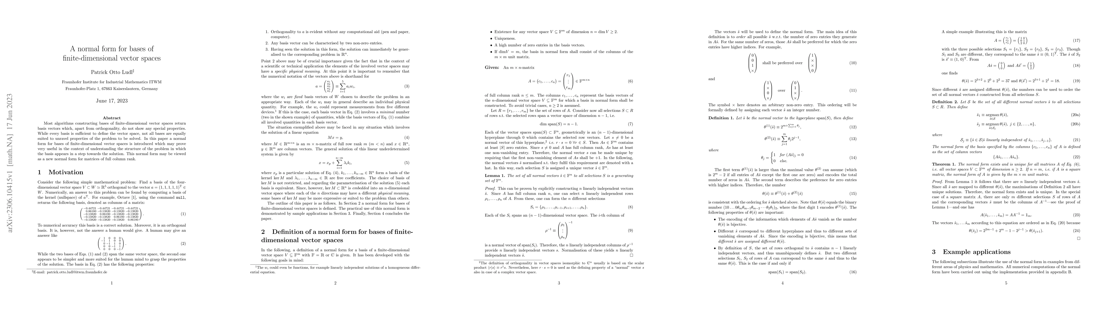 Thumbnail for A normal form for bases of finite-dimensional vector spaces