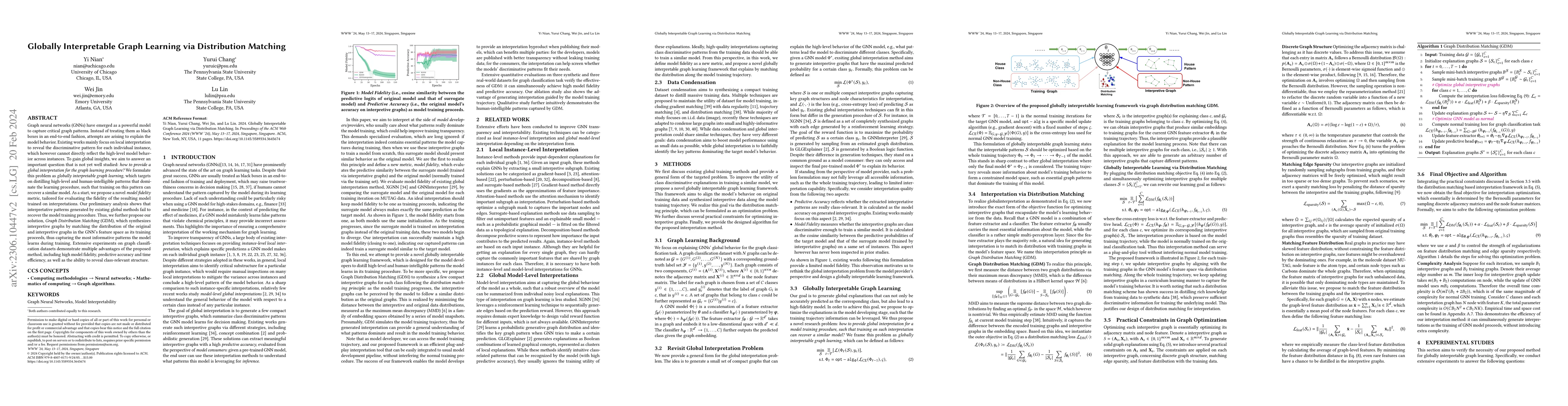 Thumbnail for Globally Interpretable Graph Learning via Distribution Matching