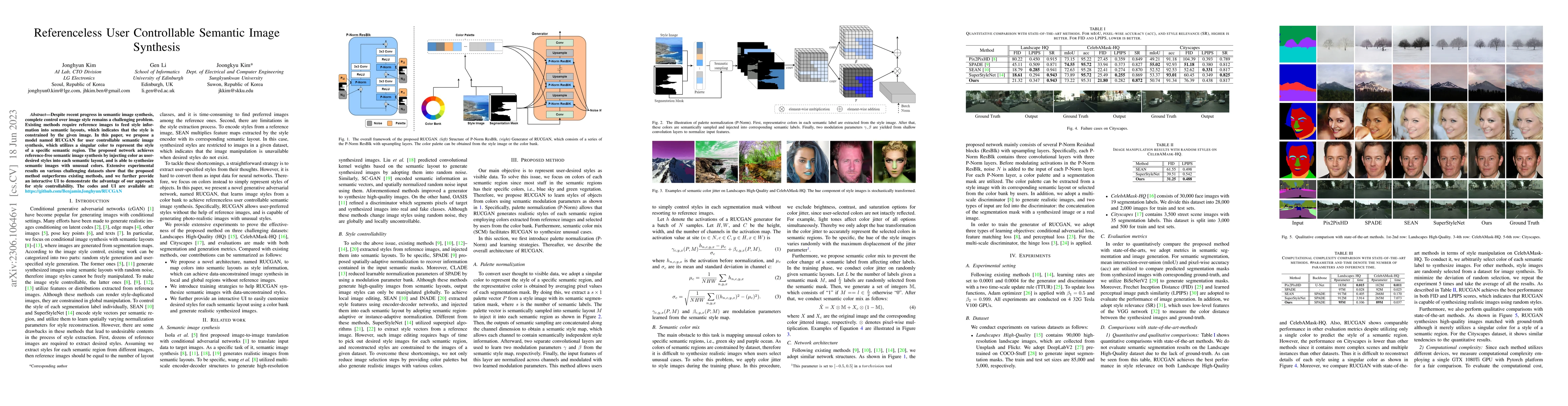 Thumbnail for Referenceless User Controllable Semantic Image Synthesis