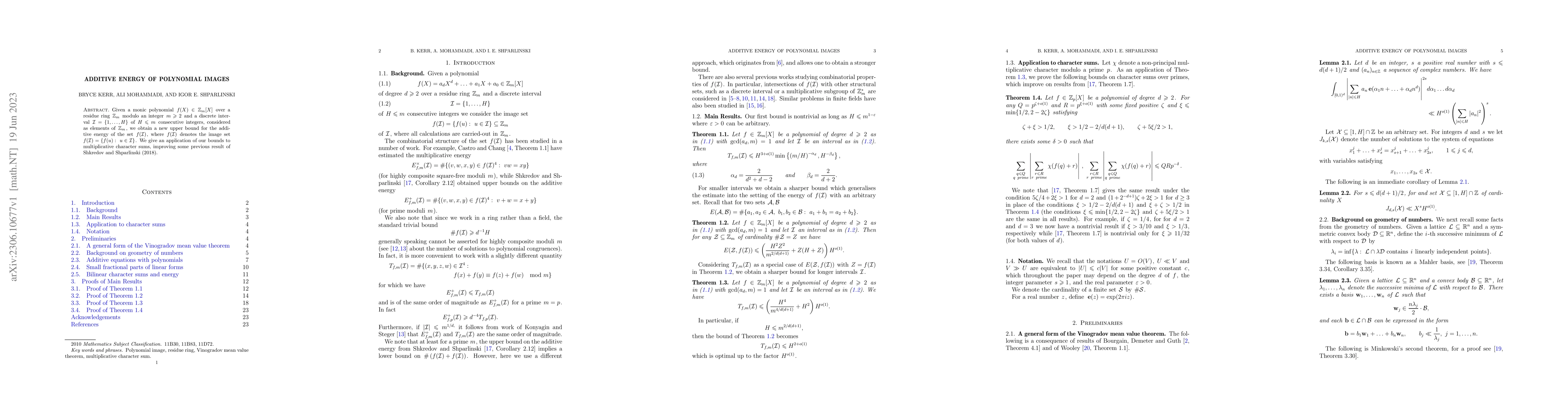 Thumbnail for Additive energy of polynomial images