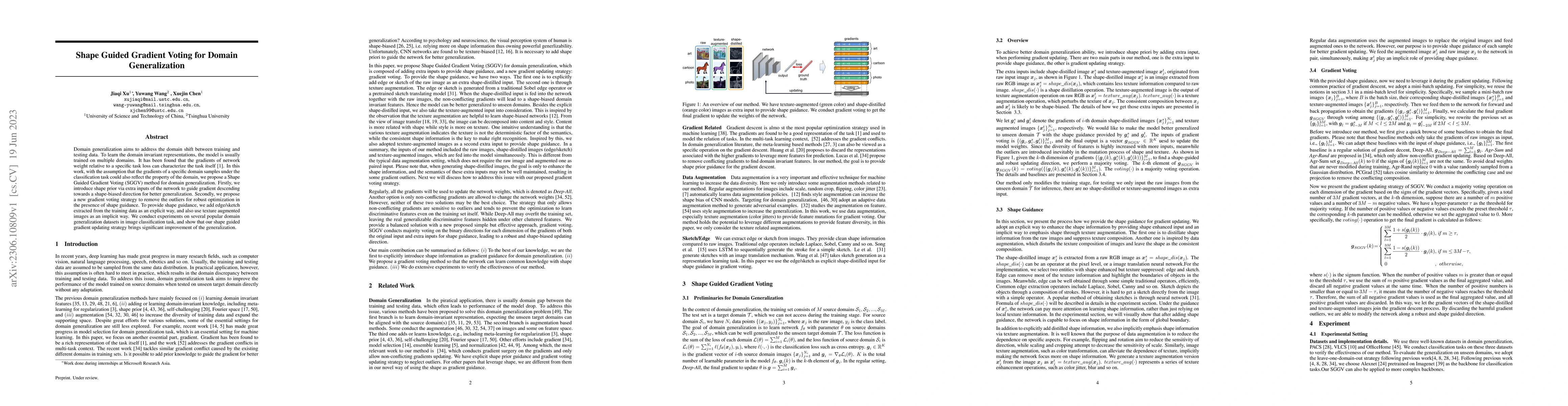 Thumbnail for Shape Guided Gradient Voting for Domain Generalization