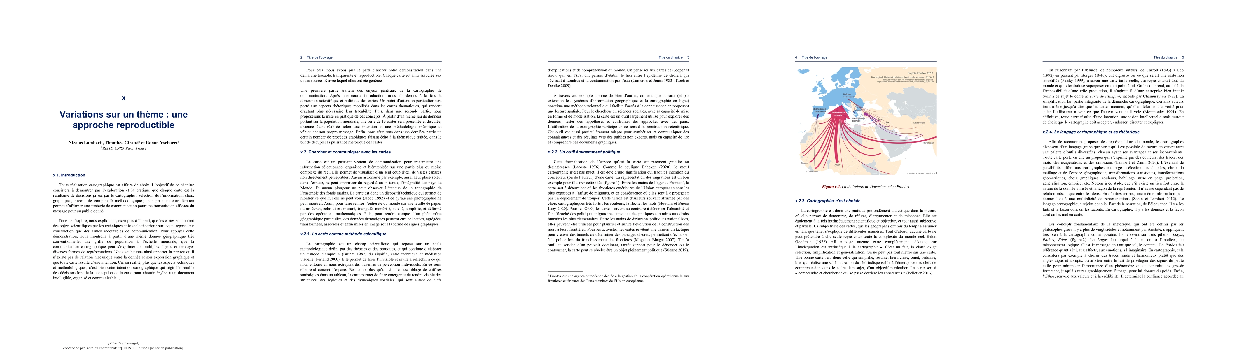 Thumbnail for Enjeux de communication dans la multirepr{\'e}sentation cartographique
  reproductible