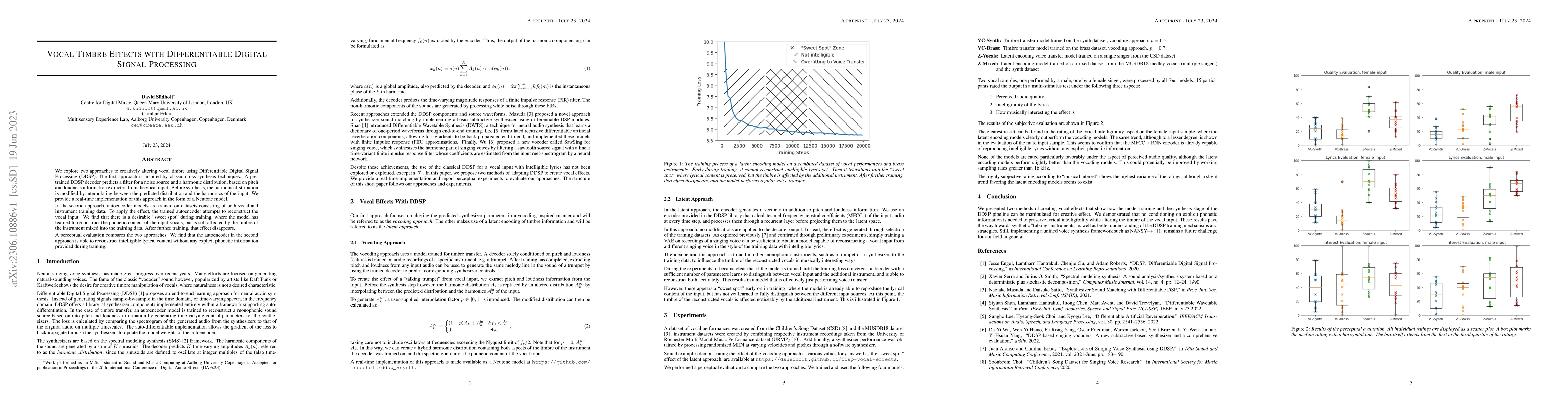 Thumbnail for Vocal Timbre Effects with Differentiable Digital Signal Processing