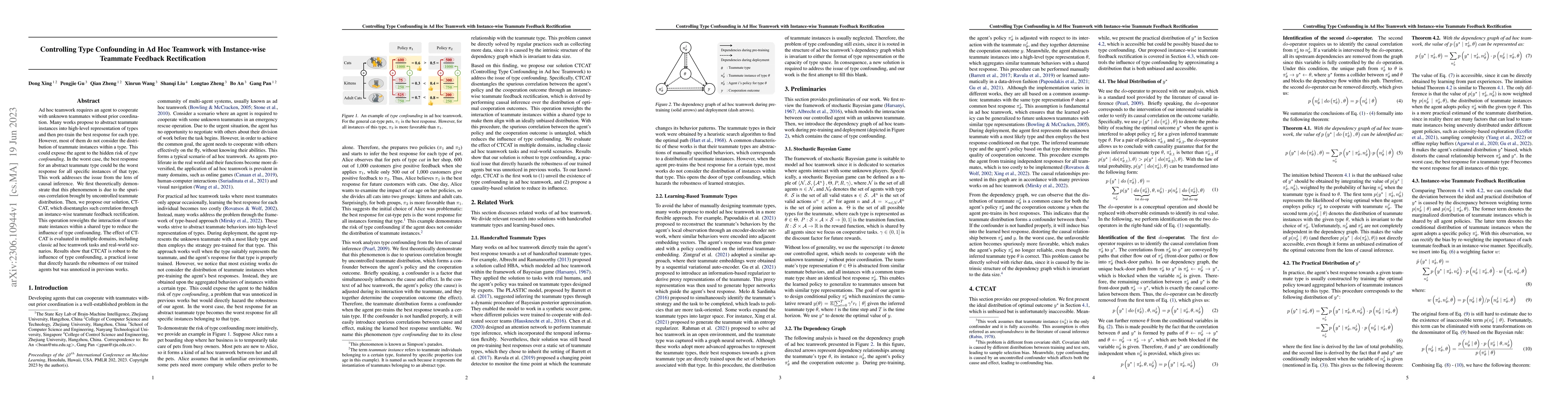Thumbnail for Controlling Type Confounding in Ad Hoc Teamwork with Instance-wise
  Teammate Feedback Rectification