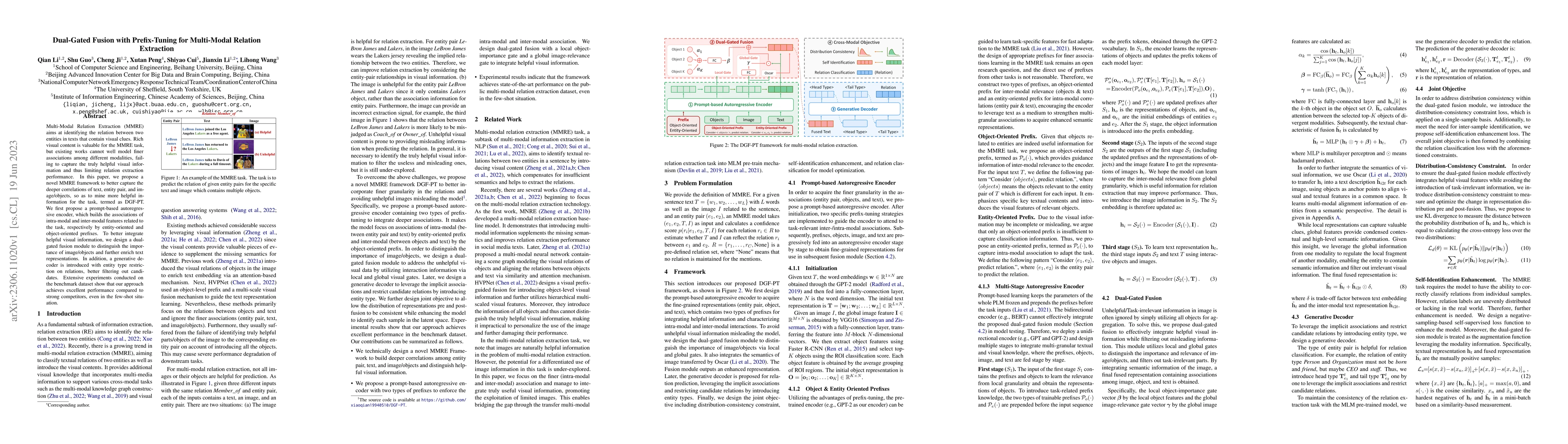 Thumbnail for Dual-Gated Fusion with Prefix-Tuning for Multi-Modal Relation Extraction