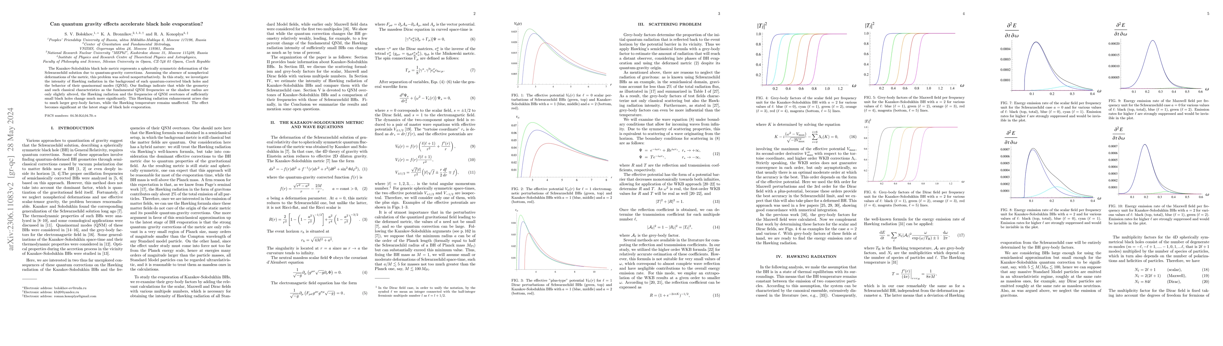 Thumbnail for Can quantum gravity effects accelerate black hole evaporation?