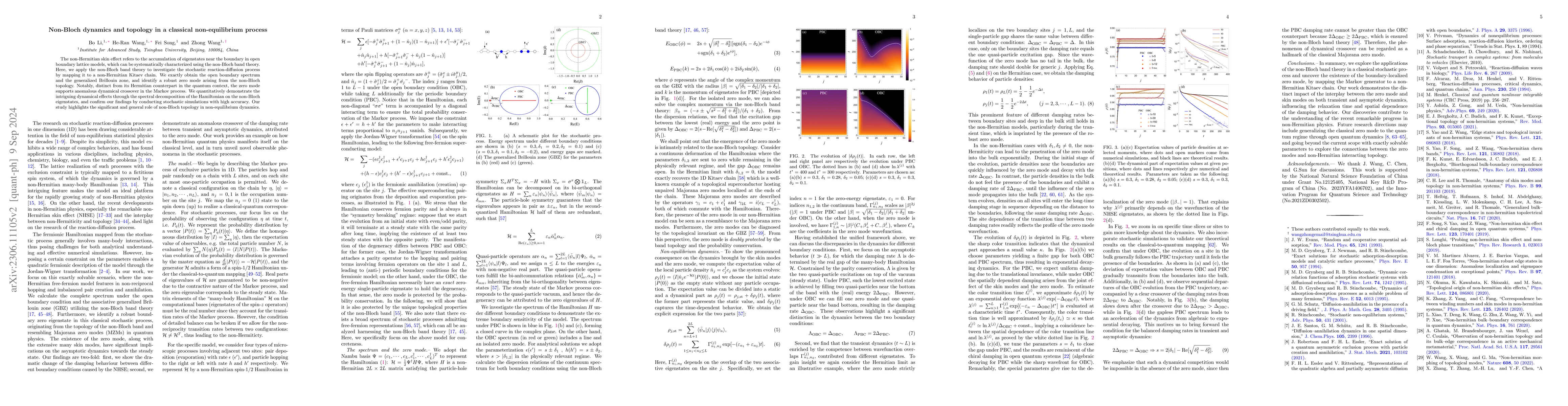 Thumbnail for Non-Bloch dynamics and topology in a classical non-equilibrium process
