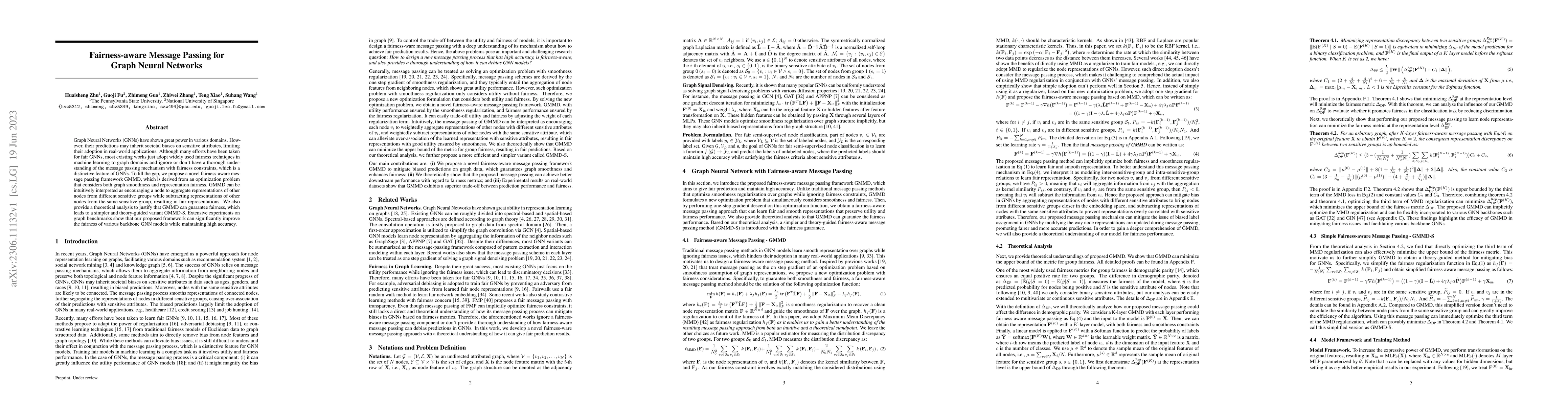 Thumbnail for Fairness-aware Message Passing for Graph Neural Networks