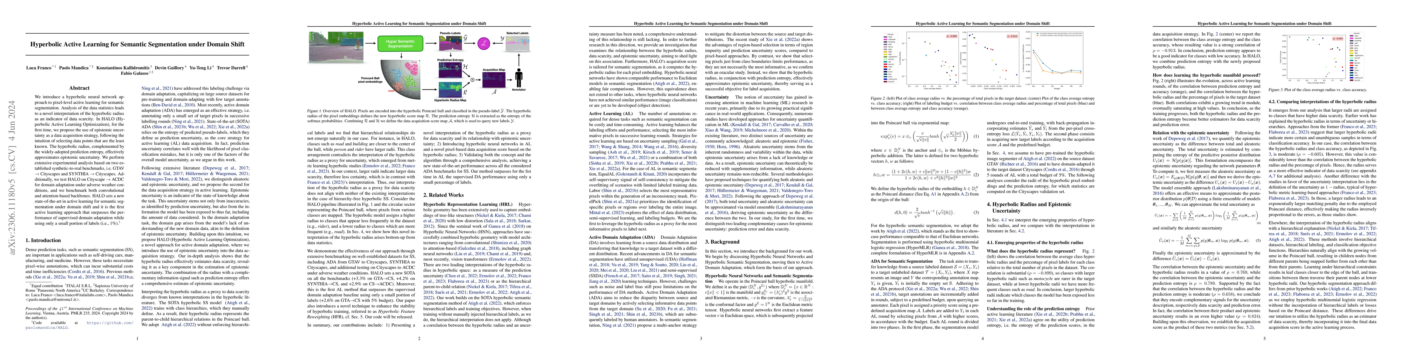 Thumbnail for Hyperbolic Active Learning for Semantic Segmentation under Domain Shift