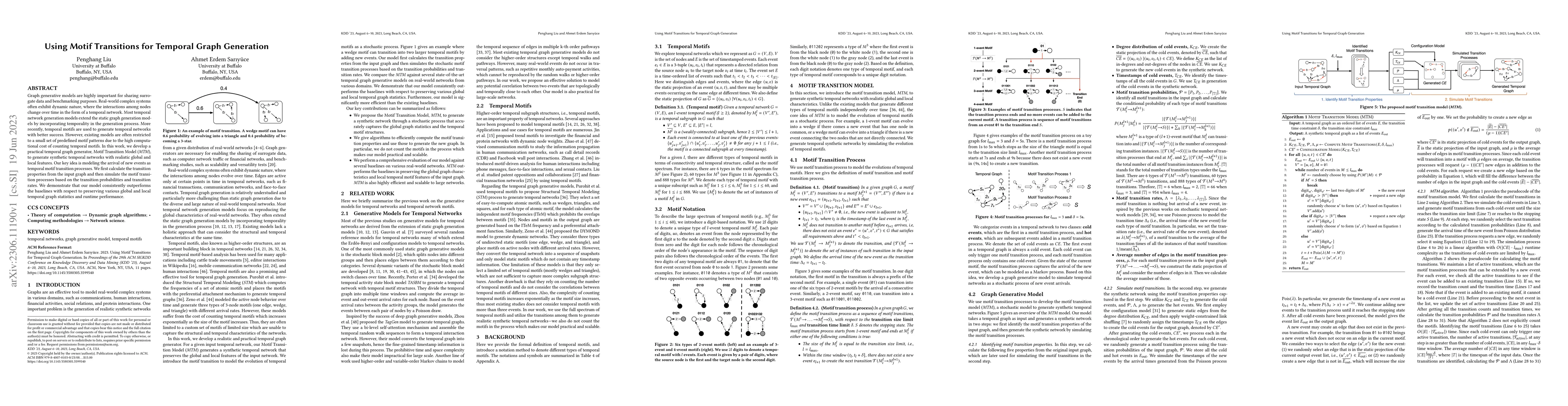 Thumbnail for Using Motif Transitions for Temporal Graph Generation