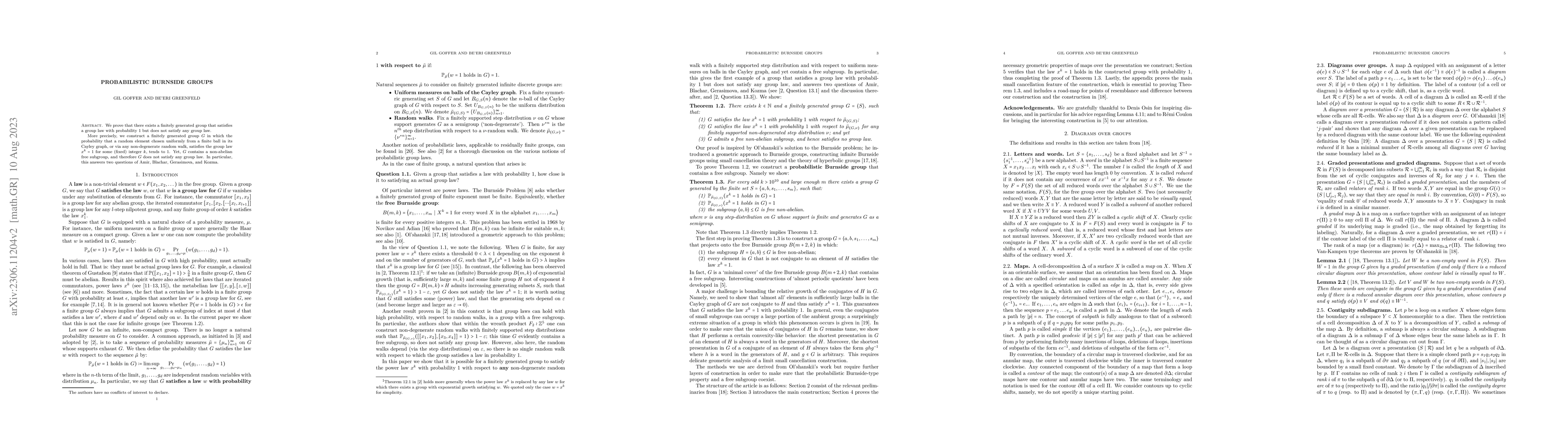 Thumbnail for Probabilistic Burnside groups