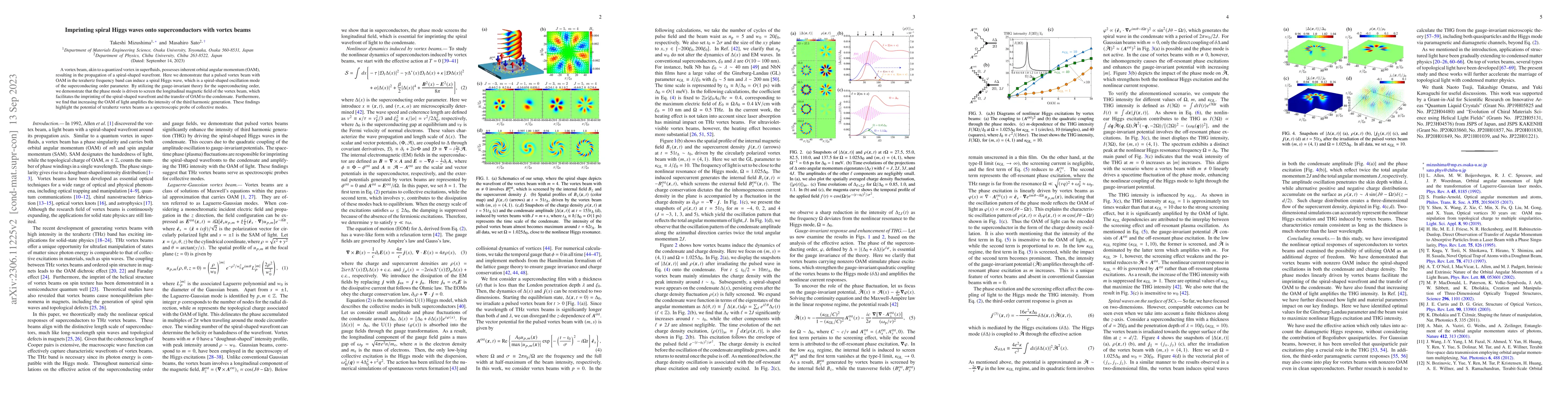 Thumbnail for Imprinting spiral Higgs waves onto superconductors with vortex beams