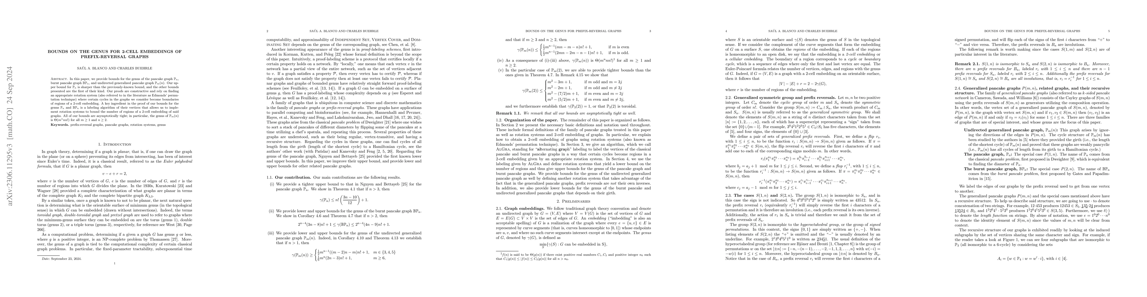 Thumbnail for Bounds on the genus for 2-cell embeddings of prefix-reversal graphs