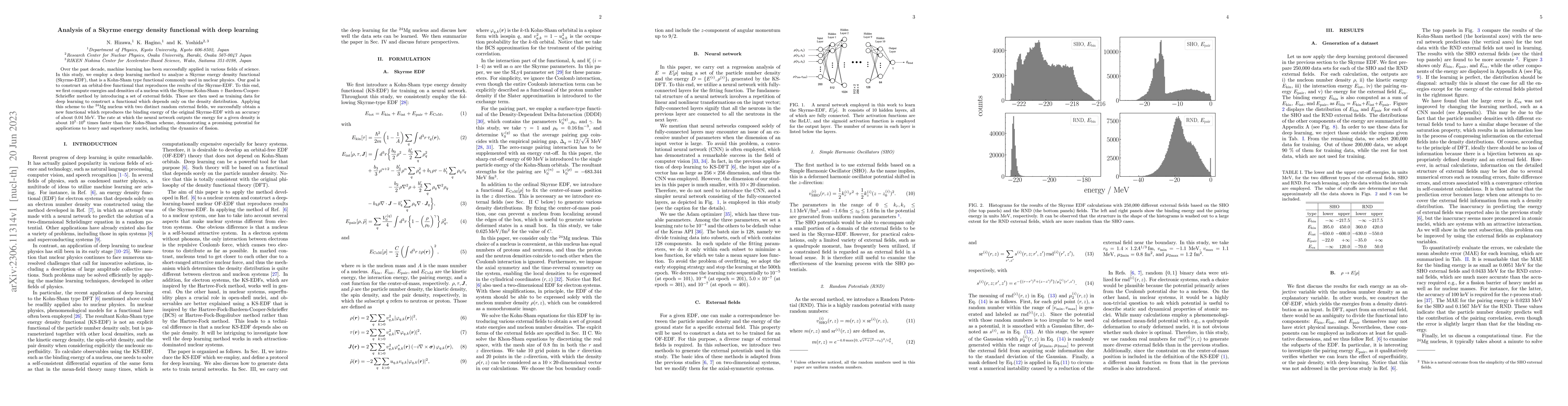Thumbnail for Analysis of a Skyrme energy density functional with deep learning
