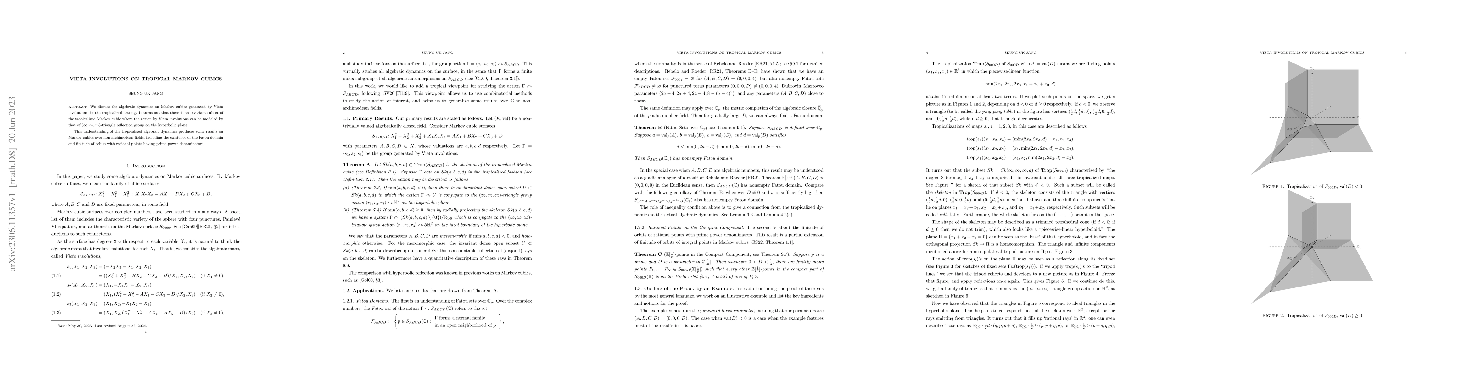 Thumbnail for Vieta Involutions on Tropical Markov Cubics