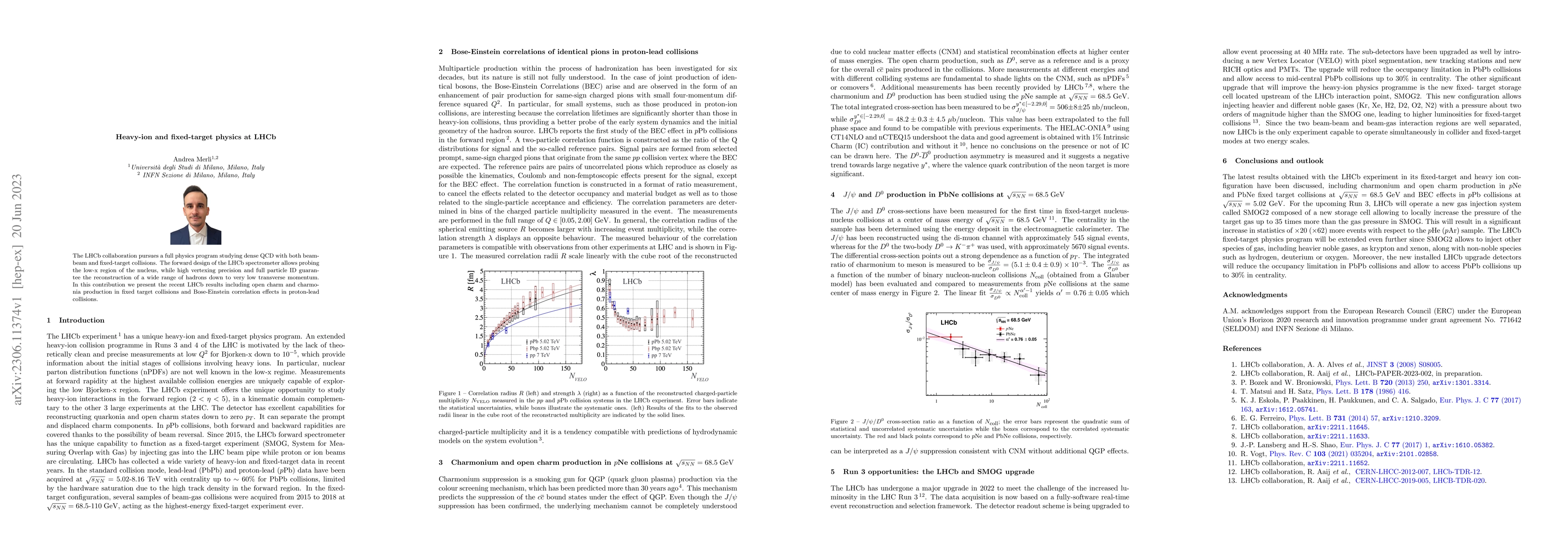 Thumbnail for Heavy-ion and fixed-target physics at LHCb