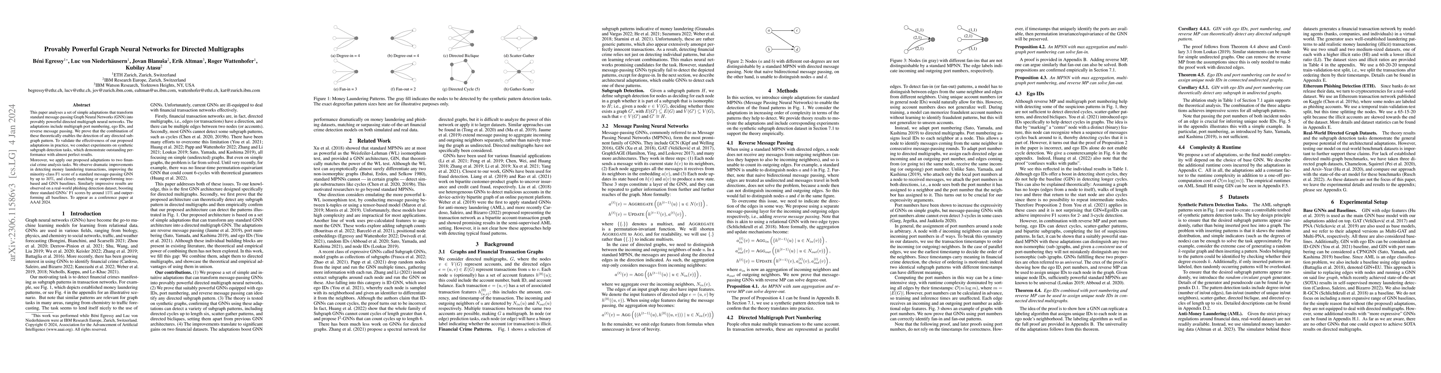 Thumbnail for Provably Powerful Graph Neural Networks for Directed Multigraphs