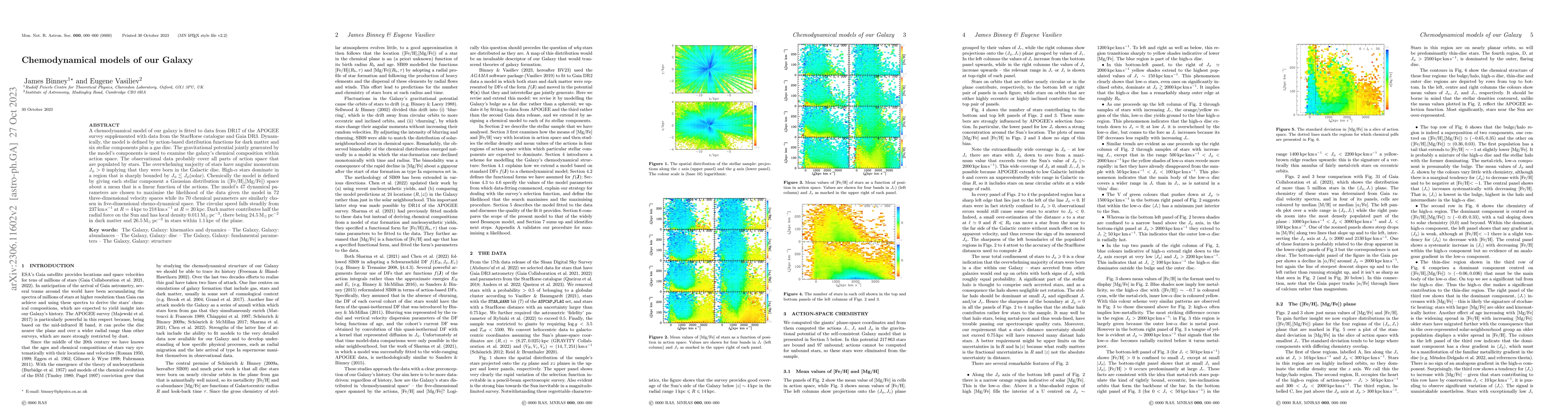 Thumbnail for Chemodynamical models of our Galaxy